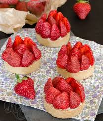 Karine Cuisine La Tartelette Aux Fraises Tartelettes Fraise Gateaux Et Desserts Alimentation