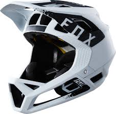 Fox Proframe Mink Full Face Helmet White Black