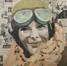 Amelia Earhart Art