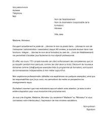 Exemple De Lettre De Motivation Pour Une Formation Dauxiliaire De Puericulture Novo Exemplo