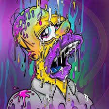 Artists Of Video Gamesはinstagramを利用しています Thesimpsons Simpsons Art Simpsons Art Cartoon Wallpaper Trippy Cartoon