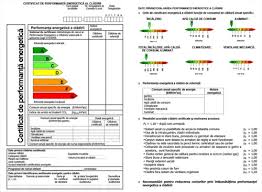 Un certificat de performanță energetică al unei clădiri este un document tehnic cu caracter informativ ce atestă performanța energetică a unei clădiri. Certificat Energetic Certificat Bilantenergetic