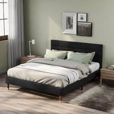 Wie teuer ist die doppelbett mit lattenrost und matratze überhaupt? Flieks Polsterbett Doppelbett Aus Leinen Ehebett Bettgestell 140x200cm Mit Bettkasten Lattenrost Gepolstertes Kopfteil Online Kaufen Otto