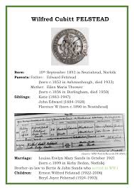 Wilfred Cubitt FELSTEAD