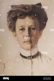 The portrait of baroness hi-res stock photography and images