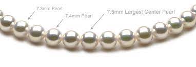 Use the measuring tape to measure across one face of the pearl in millimeters. Sizing Pearl Necklaces Which Size Pearl Necklace