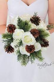 Check spelling or type a new query. Winter Christmas Theme Wedding Flower Brides Bouquet With Calla Lilies Roses Pearls Flower Bouquet Wedding Winter Wedding Bouquet Christmas Wedding Flowers