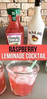 The Most Refreshing Raspberry Lemonade Cocktail That Is Only 2 Ingredients So Good Can Sub L Alcohol Drink Recipes Lemonade Cocktail Lemonade Cocktail Recipe