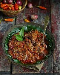 Sambel Bawang Cumi Asin Cooking Food Meals