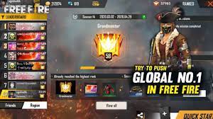 event peak day playtime play in free fire for 5 games: Free Fire Live Global No 1 Grandmaster Pusher In India Youtube