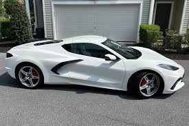 Image result for Arctic White 2023 Corvette