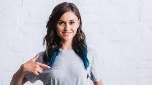 Coloring your hair from your bathroom sink can be risky, but with expert advice, it can help stretch out time between pricey appointments. Color The Ends Of Shoulder Length Hair Blue After Lightening It With Bleach