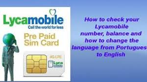 Please retain it for safe keeping. Lycamobile Change Number Contact Information Finder