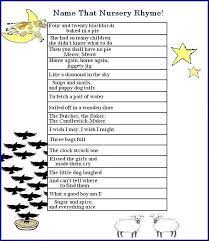 Name That Tune Nursery Rhyme Baby Shower Game Fun Baby Shower Games Baby Shower Songs