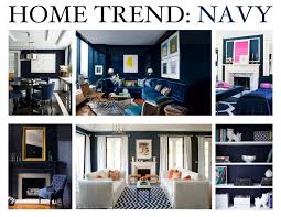 Home Trend Navy Navy Home Decor Home Trends Blue Home Decor