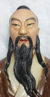Chinese Republic Signed Zeng Longsheng 11" Porcelain Scholar Figure On  Stand