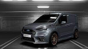 Ms Rt Transit Connect Tuned Van Is All About Looking Fast Carscoops Ford Transit Car Ford Ford