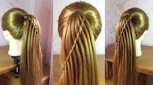 Part your hair into two sections and take a portion of hair from one side. 10 Easy Waterfall Braids To Try In 2021 The Trend Spotter
