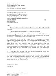 Jangan hantar surat atau resume salinan. Surat Rasmi Permohonan Lesen Perniagaan Tersoal O