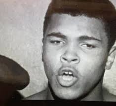 Watching again that astonishing film about Muhammad Ali ‘When We Were  Kings’.