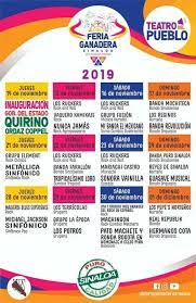 Feria Sinaloa 2019 Palenque Y Teatro Del Pueblo Maravillas En Mexico Feria Palenque Pueblo