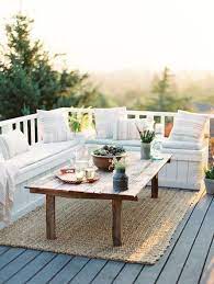 How To Keep Outdoor Rug From Blowing Away 2021 A Nest With A Yard Patio Decor Small Patio Patio Ideas For Dogs