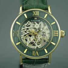 Thomas Earnshaw Darwin Automatic Wrist Watch With Green British Racing Leather S Luxury Watches For Men Luxury Watch Brands Luxury Watches