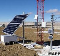 600 Watt 24VDC 530Ahr Pad-Mounted Solar Panel System