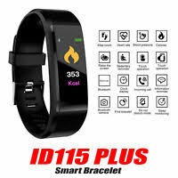 Steps, sleep, message, heart rate, blood pressure, sport, music. Ikon Smart Watches Ebay