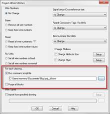 Same procedure works for autocad 2d modelling too. Project Wide Utilities And Scripting In Autocad Electrical Autocad Electrical