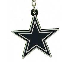 Dallas Cowboys 2d Logo Keyring