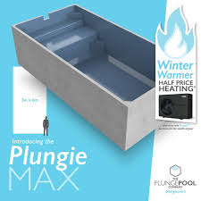 Introducing Plungie Max The World S Largest Monolithic Precast Concrete Swimming Pool At 6m X 3m This Is Plunge Pool Concrete Swimming Pool Swimming Pools