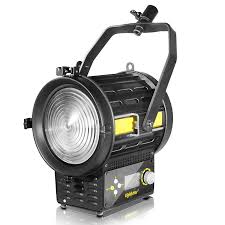 120 Watt Daylight Led Fresnel Light W Dmx Lightstar Includes Barn Doors Ikan