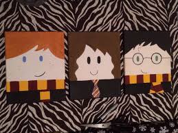 The magic of the internet. Harry Potter Mini Canvas Painting Novocom Top