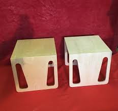 Montessori Cube Chair And Table Set 1 Cube Chair And 1 Large Etsy Cube Chair Small Chair Cube