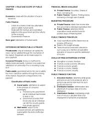 Shares of a public limited company are listed and traded at a stock exchange market freely. Public Finance Chap 1 Role And Scope Of Public Finance Public Finance Taxes
