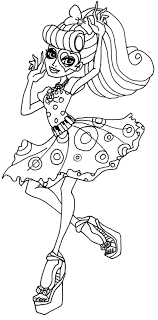 Ausmalbilder Monster High Operetta Ausmalbilder Ausmalen Monster High Ausmalbilder