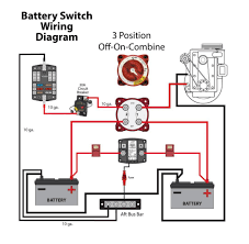 Wiring & electrical for diy boat building projects. Blue Sea Battery Switch Wiring Diagram Boat Wiring Dual Battery Setup Diagram