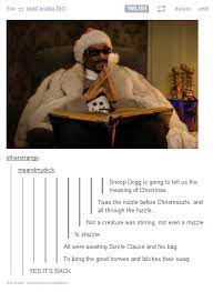 Snoop Dogg Tells A Christmas Story Funny