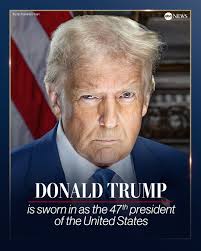 At noon today, Donald Trump took the presidential oath for a second time,  capping a historic political comeback to the White House.  https://bit.ly/4arkqej