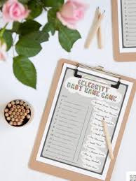 The guests are then given a few minutes to fill in the blanks, the person with the most correct answers is the winner! 20 Baby Shower Games Printables You Will Actually Enjoy