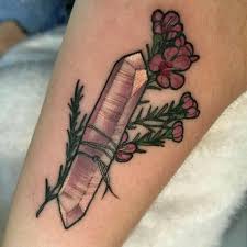 Want To See More Pins Like This Then Follow Pinterest Morgangretaaa Crystal Tattoo Tattoos Body Art Tattoos