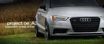 Project Oe A3 Suspension Wheels Tires Fourtitude Com Wheels Tires Wheel Projects