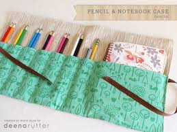 Homemade Sewing Pencil And Notebook Case Easy Sewing Project For The Beginner Mak Beginner Sewing Projects Easy Easy Sewing Projects Sewing Projects For Kids
