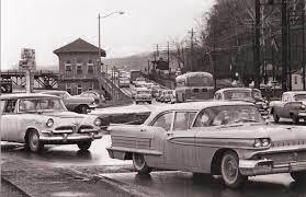Another Good Traffic Photo Around 1958 Near The C O Ramp Notice The Little Houses On The Right That Was West Virginia Charleston West Virginia Charleston Wv