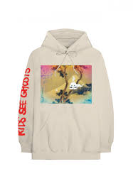 This time, west has teamed up with collaborator kid cudi on a line of commemorative products for their album, kids see ghosts. Kanye West Kids See Ghosts Merch Sweat Capuche Sand