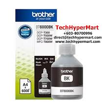 One charge of ink, you can print documents up to 6,000 sheets. Brother Bt6000bk Black Ink Bottle Tech Hypermart