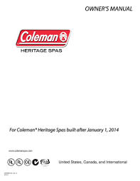· push the jets 1 button. Heritage Spa Pdf Manualzz