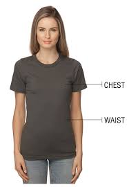 Apparel Size Chart Royal Apparel Usa Made Eco Apparel