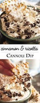 Cinnamon Spiced Ricotta Cannoli Dip Just A Little Bit Of Bacon Recipe Cannoli Dip Cannoli Yummy Dips